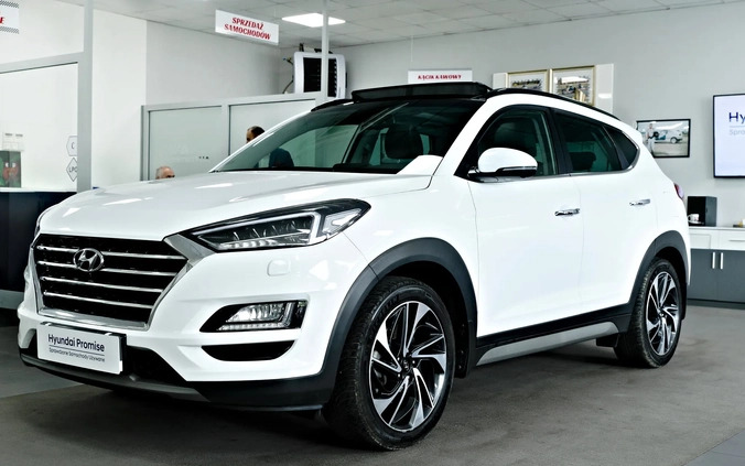 Hyundai Tucson cena 114900 przebieg: 60249, rok produkcji 2019 z Gostyń małe 742